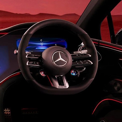 Dynamic Steering in Mercedes-AMG EQS 53